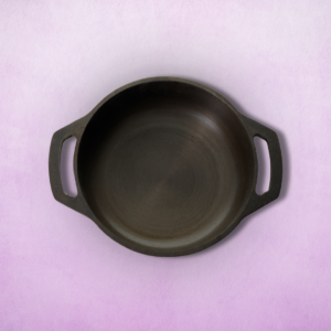 KADHAI FLAT BOTTOM ( 11 INCH )