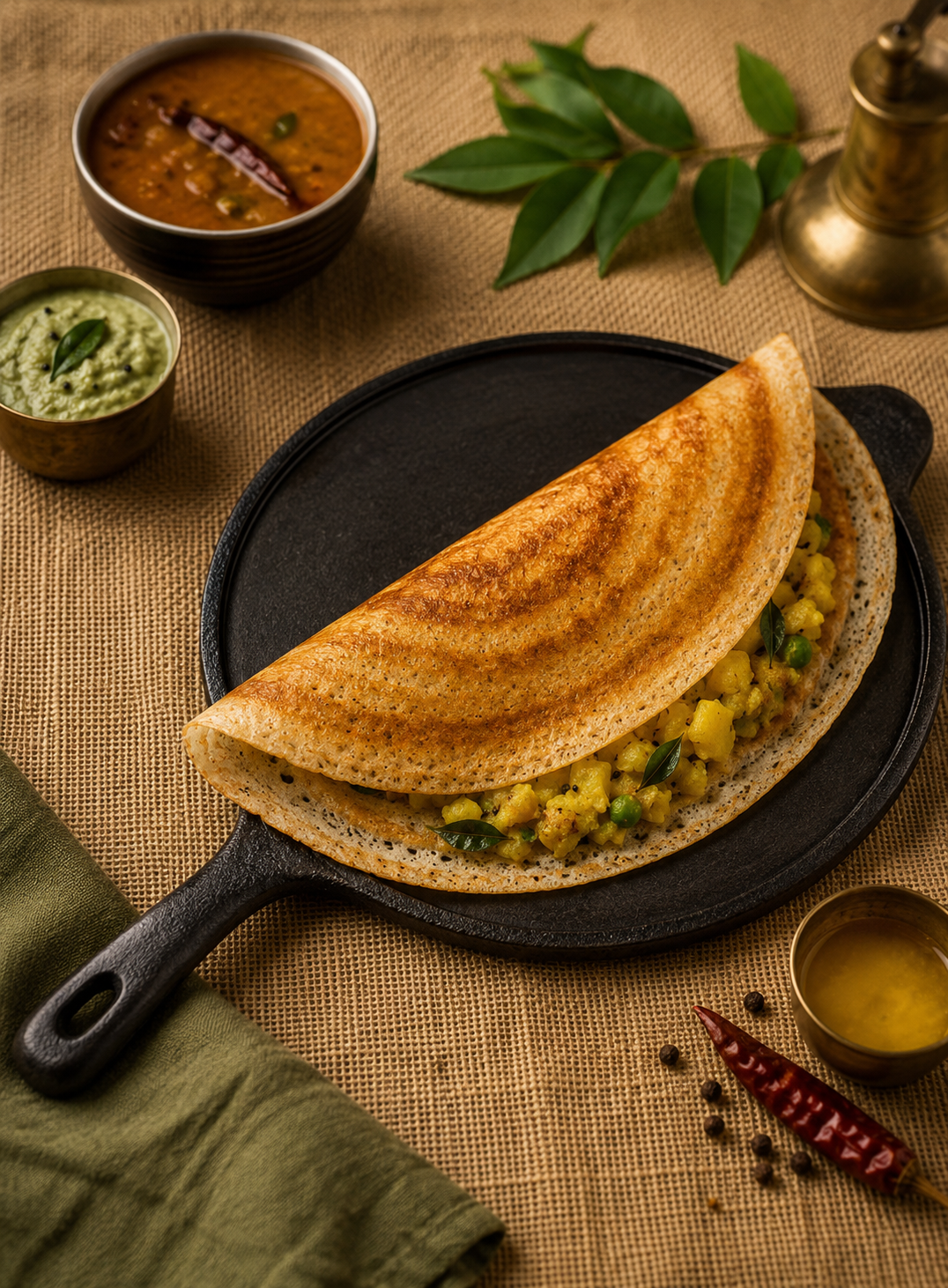 Dosa Tawa Single Handle (10inch) - Image 3
