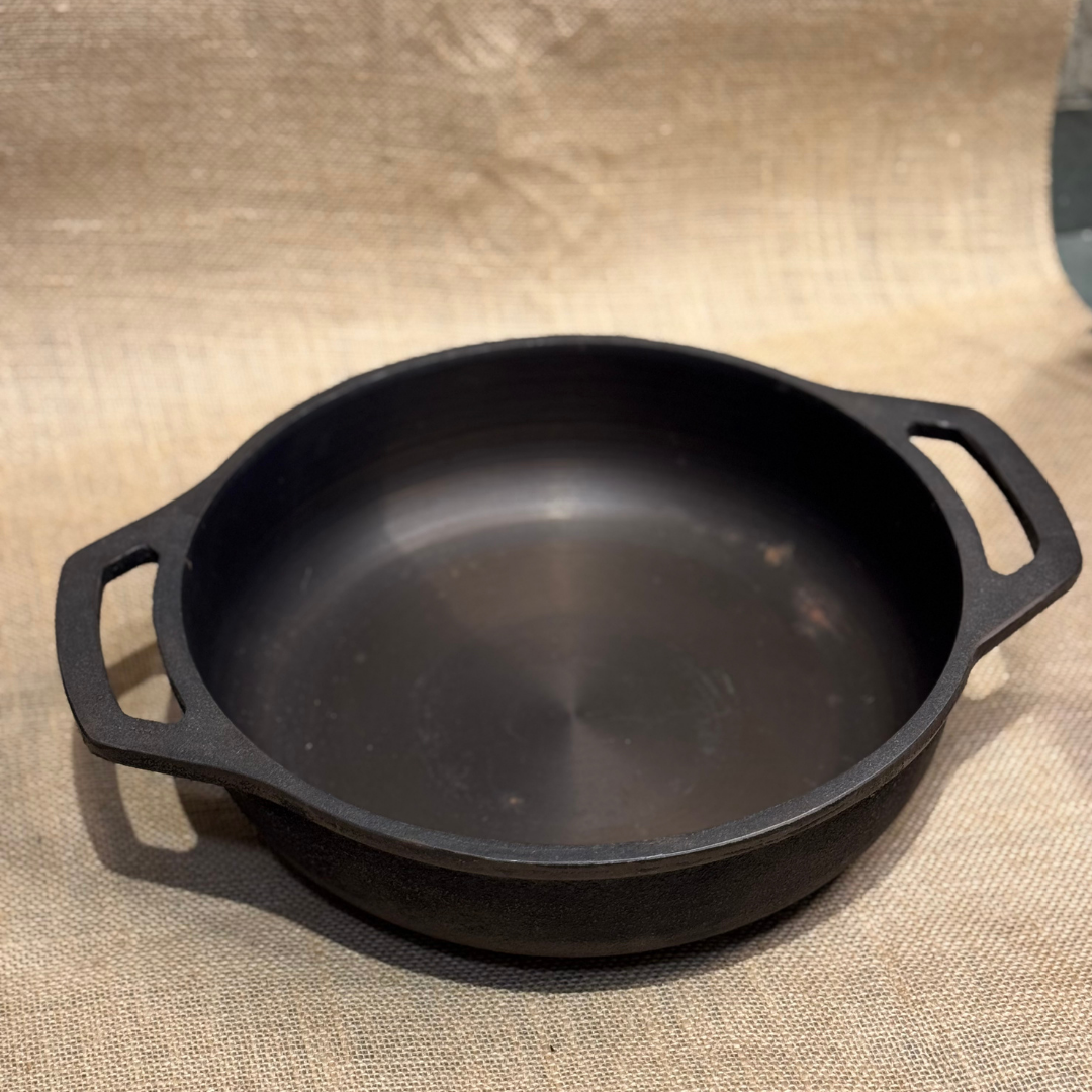 Kadhai Flat Bottom (9inch) - Image 6
