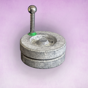 Traditional Stone Flour grinder (jata) 7 inch