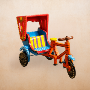 WOODEN CYCLE RIKSHAW