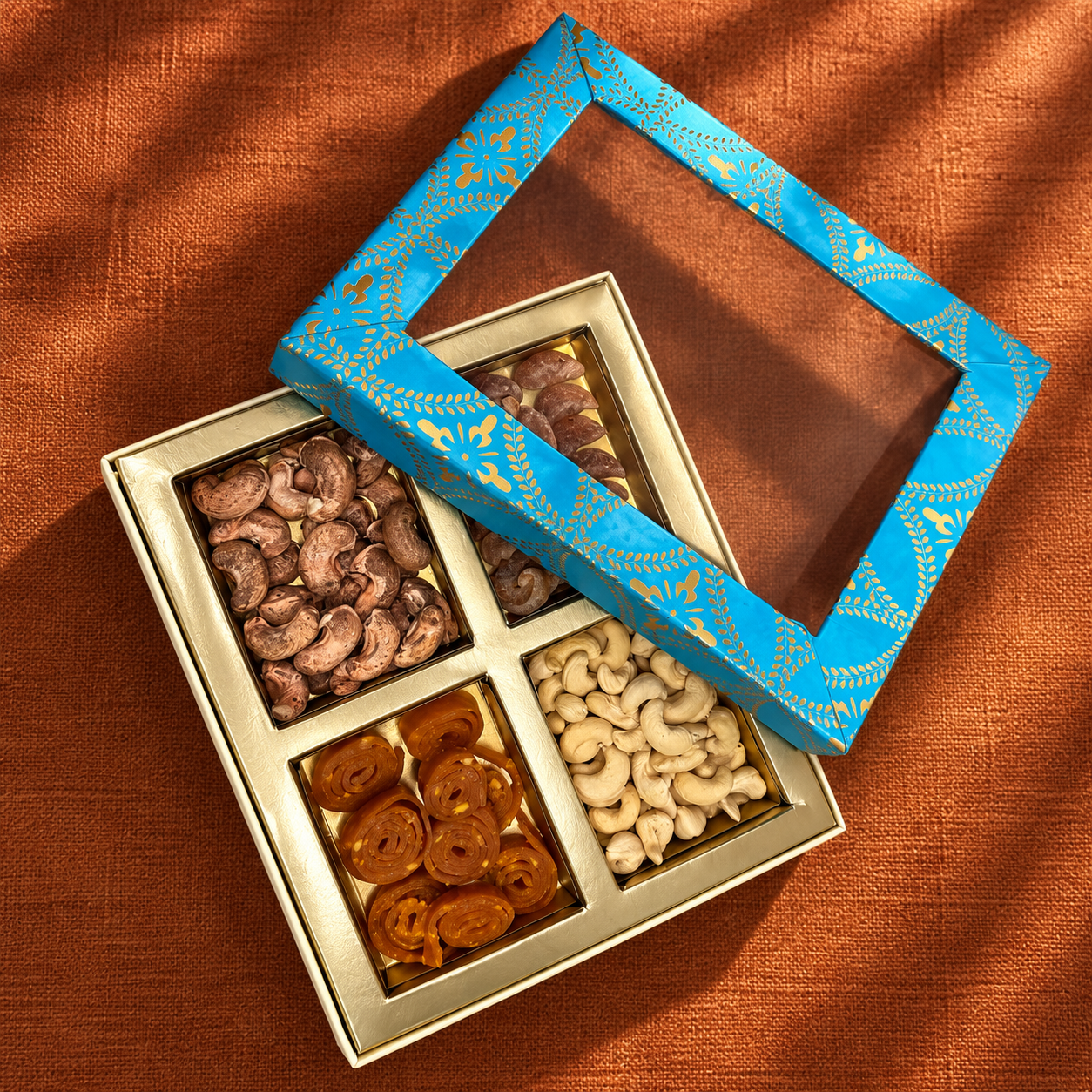 Festive Gift Box By Kokan Bazar (Small Hamper) - Image 4